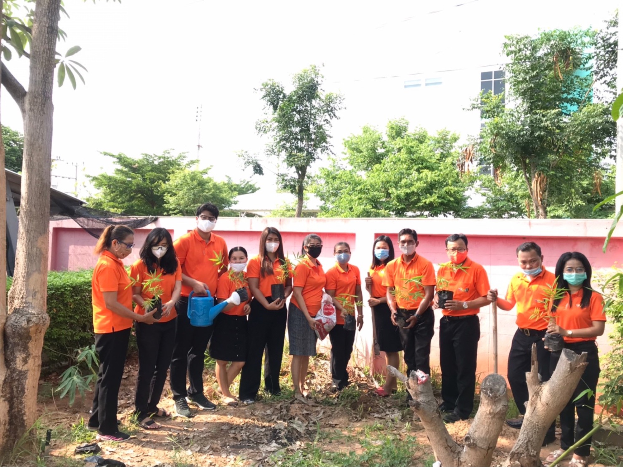 สำนักงานบังคับคดีจังหวัดชัยภูมิ จัดกิจกรรมปลูกต้นไม้ประจำปีของชาติ
